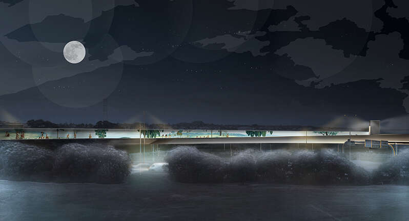 Gloucester Night Render