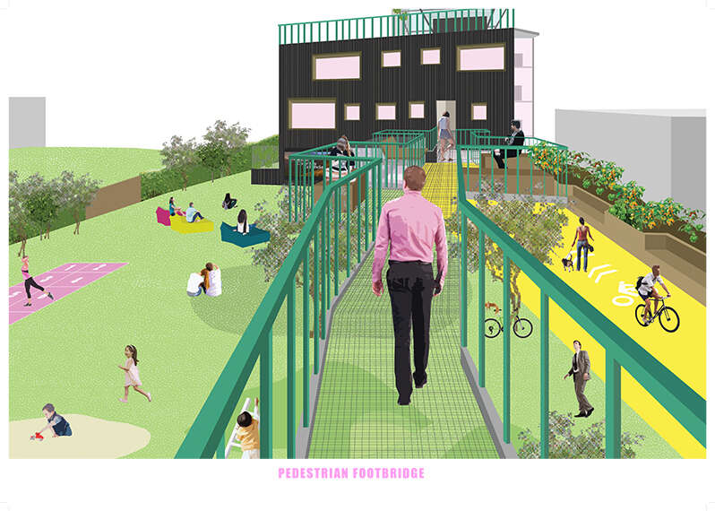 Render Footbridge