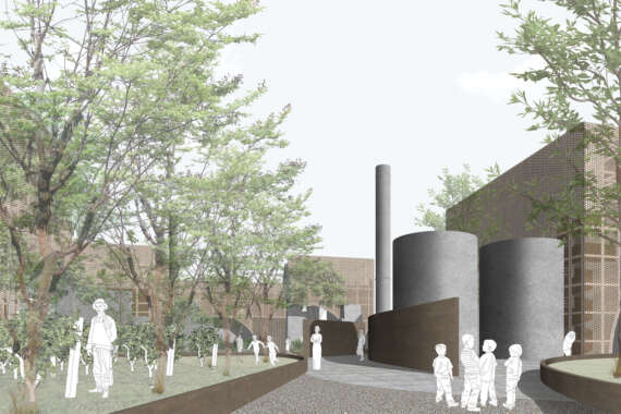 Cement Works Entrance Rgb