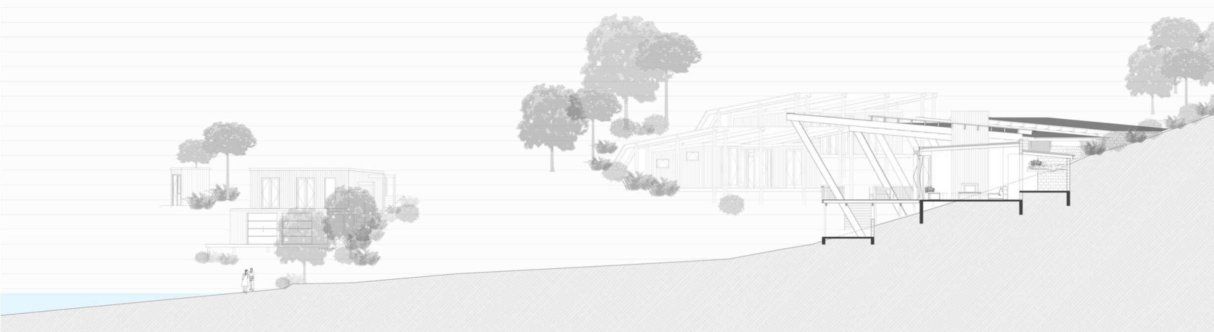 Section With Pavilion