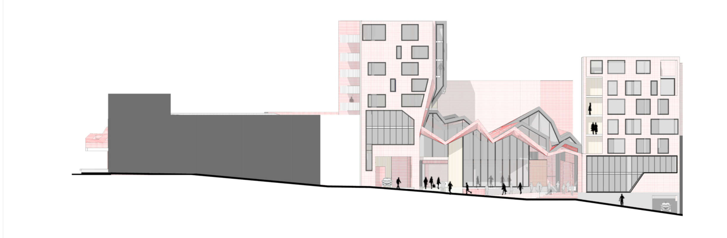 East Street Elevation View