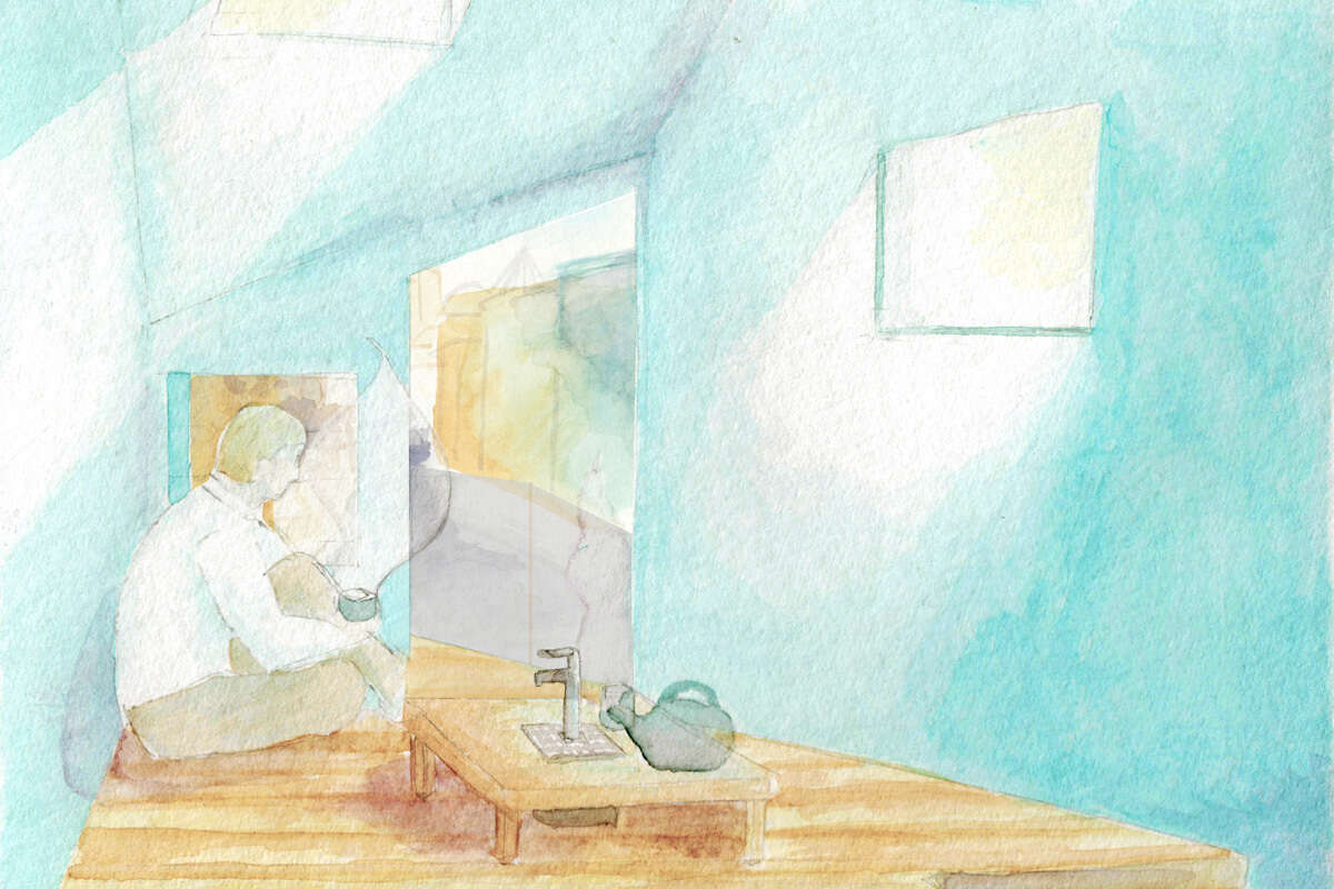 Watercolour Interior