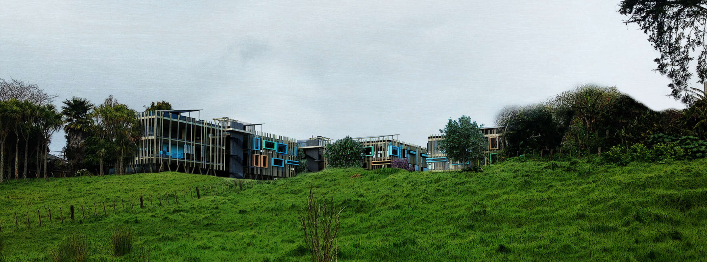 View From Path Render
