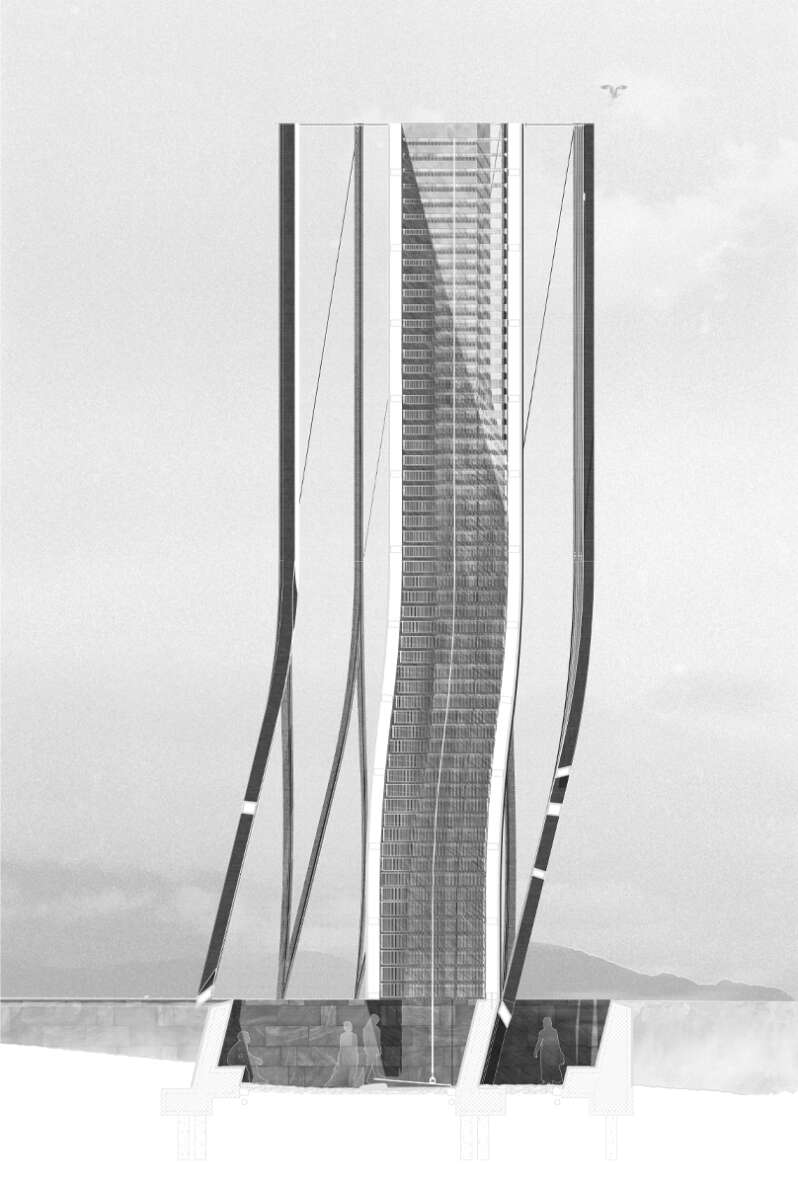 Melodic Spire Cross Section Abdallah Alayan