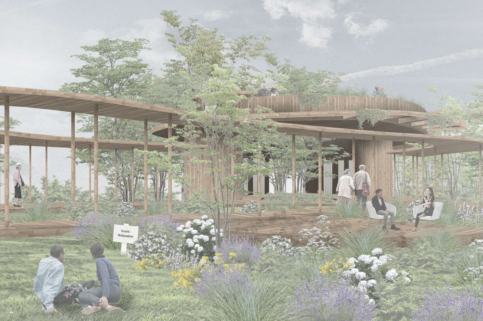 Mindfulness As Respite Render Landscape