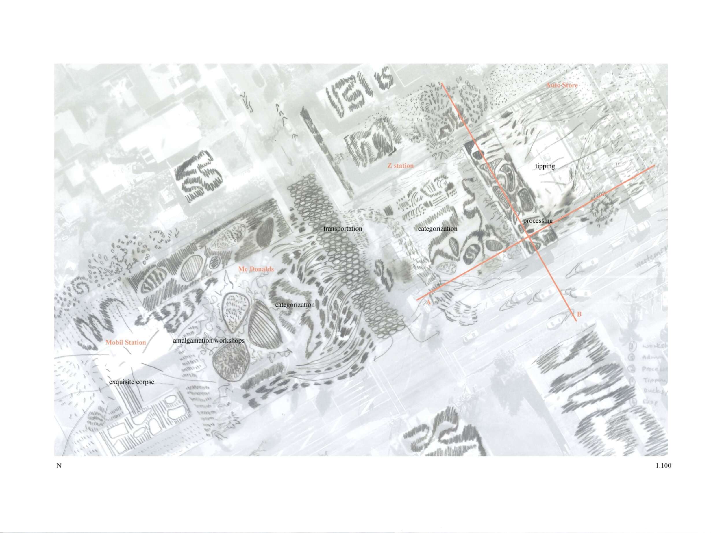 Abstracted planning of Point Chevalier site