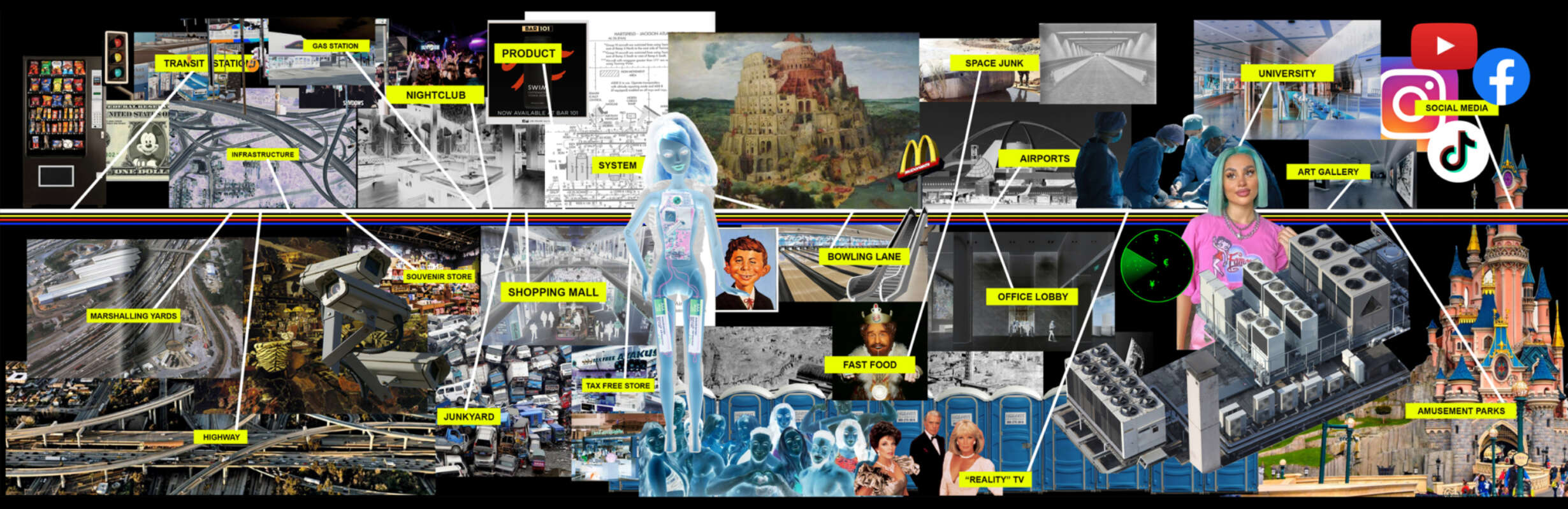 Junkspace Vs Drosscape Diagram 800 X 2460Px