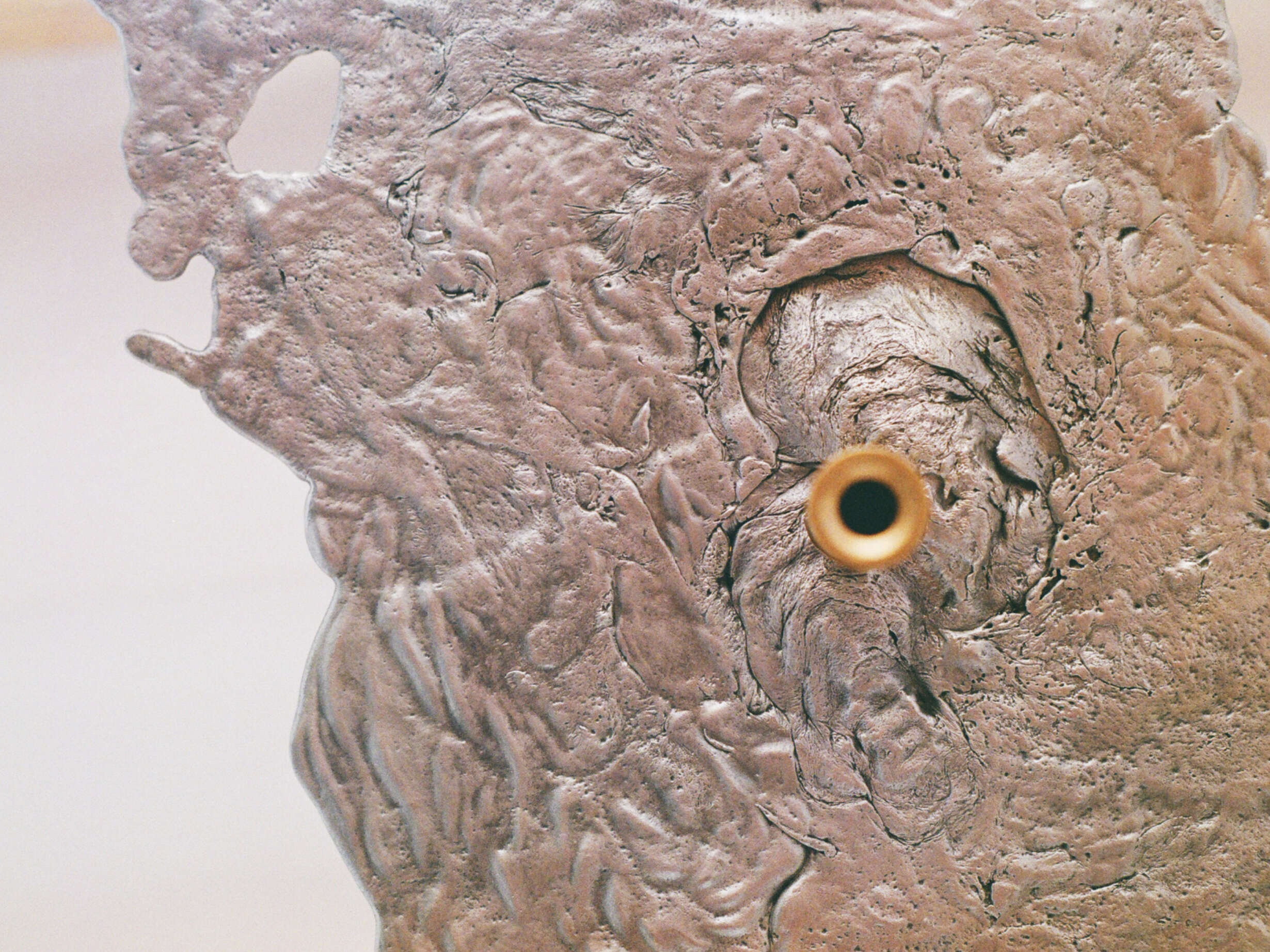 Texture pattern of the cast aluminium