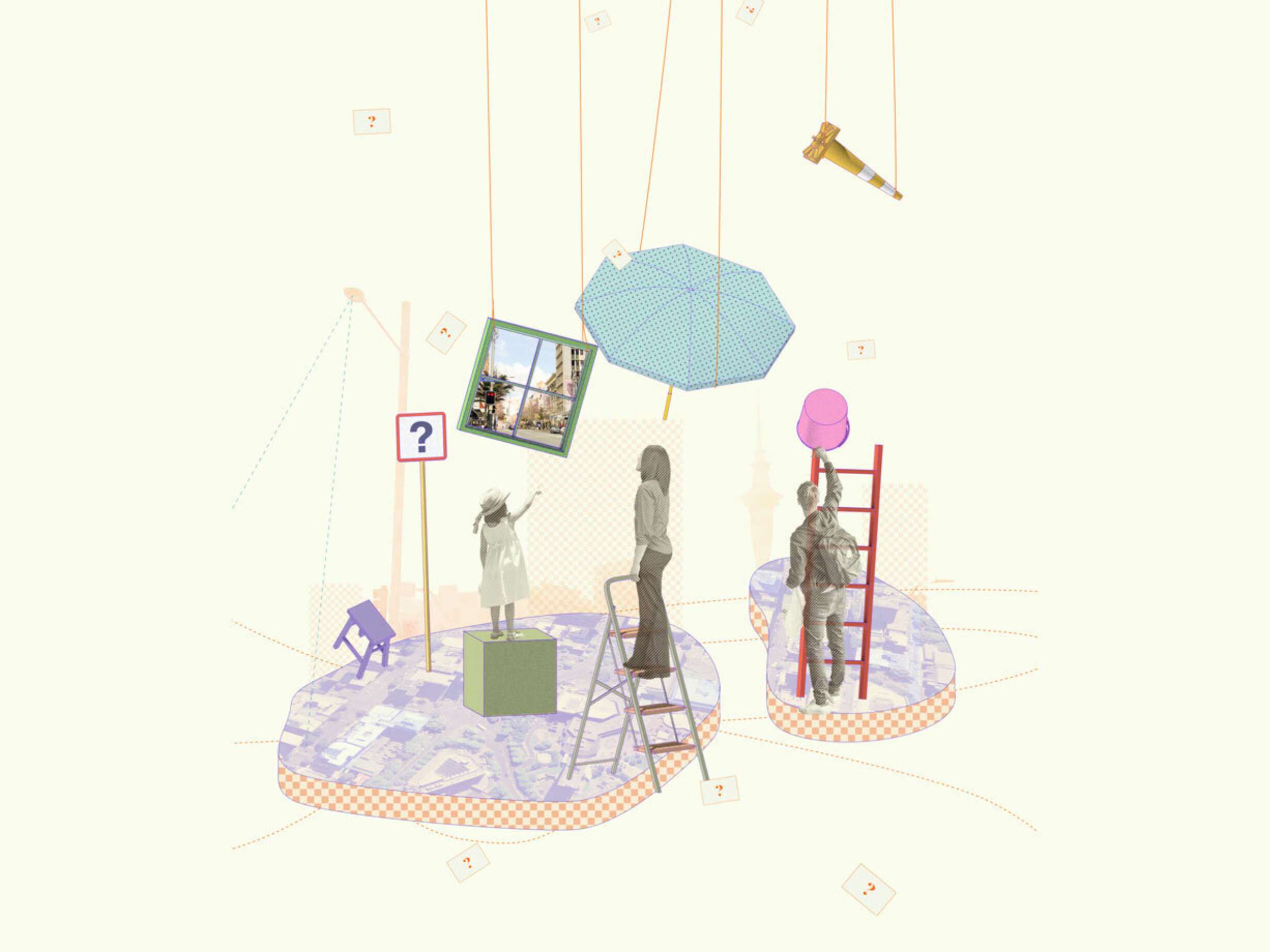 ​Playception​ conceptual collage