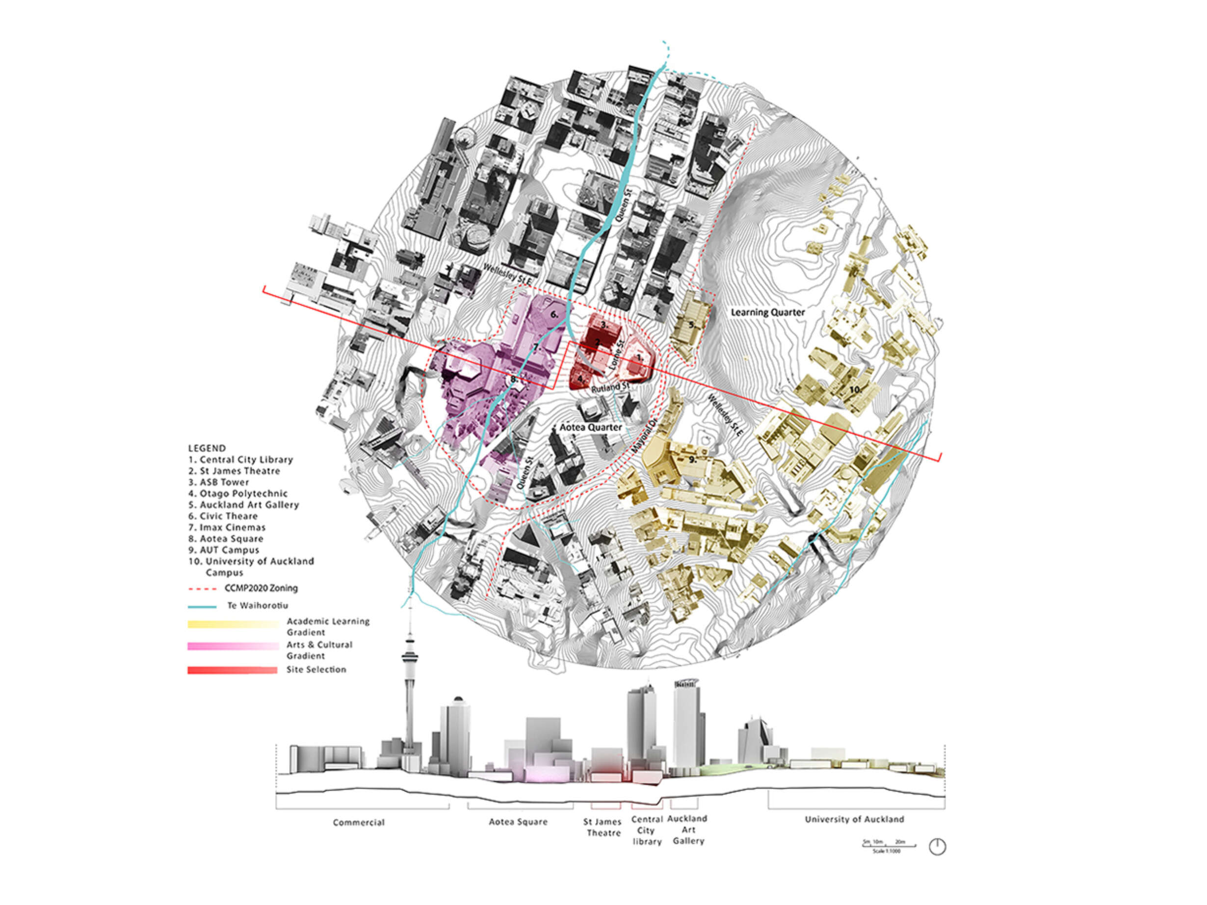 The Intersection, map