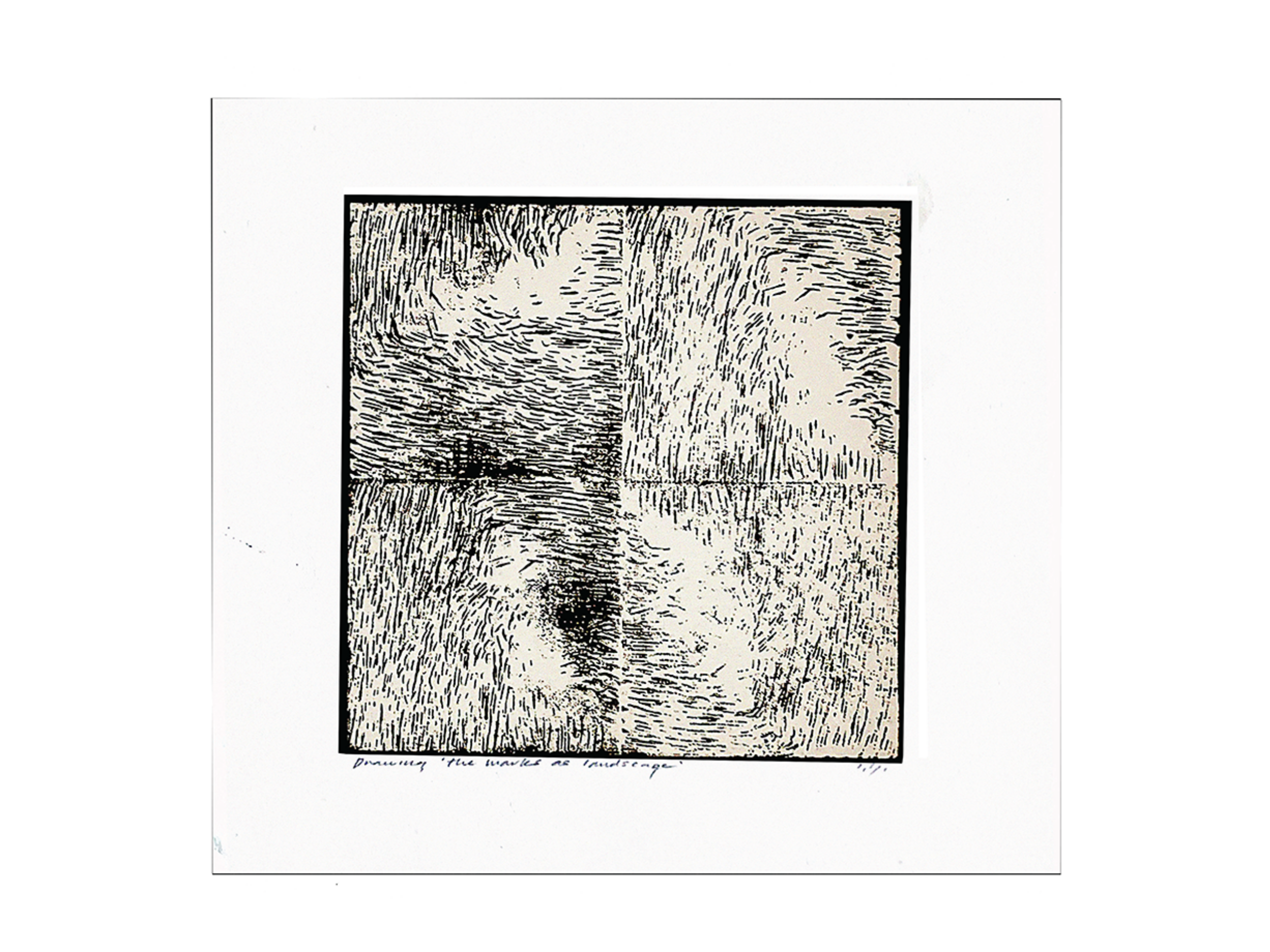 Woodcuts of a space