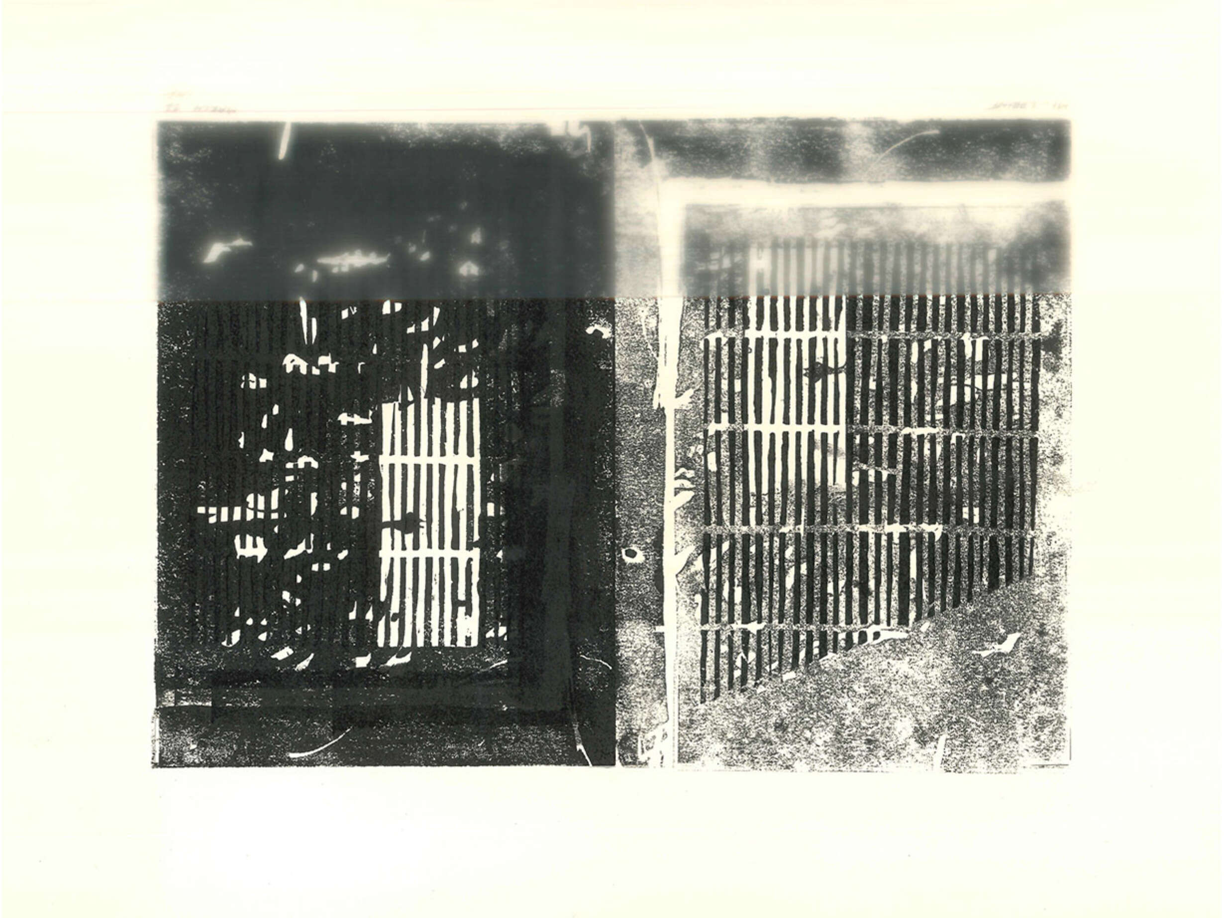 Woodblock print method