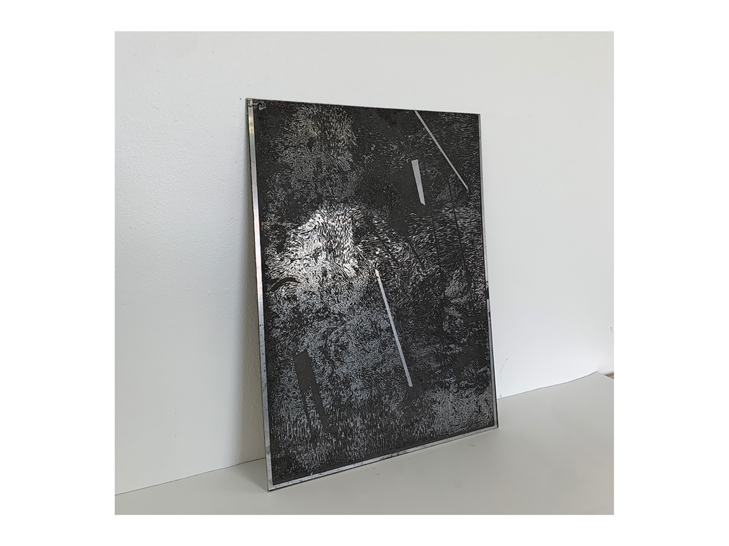 Intaglio plate two, 'the bank shifts'