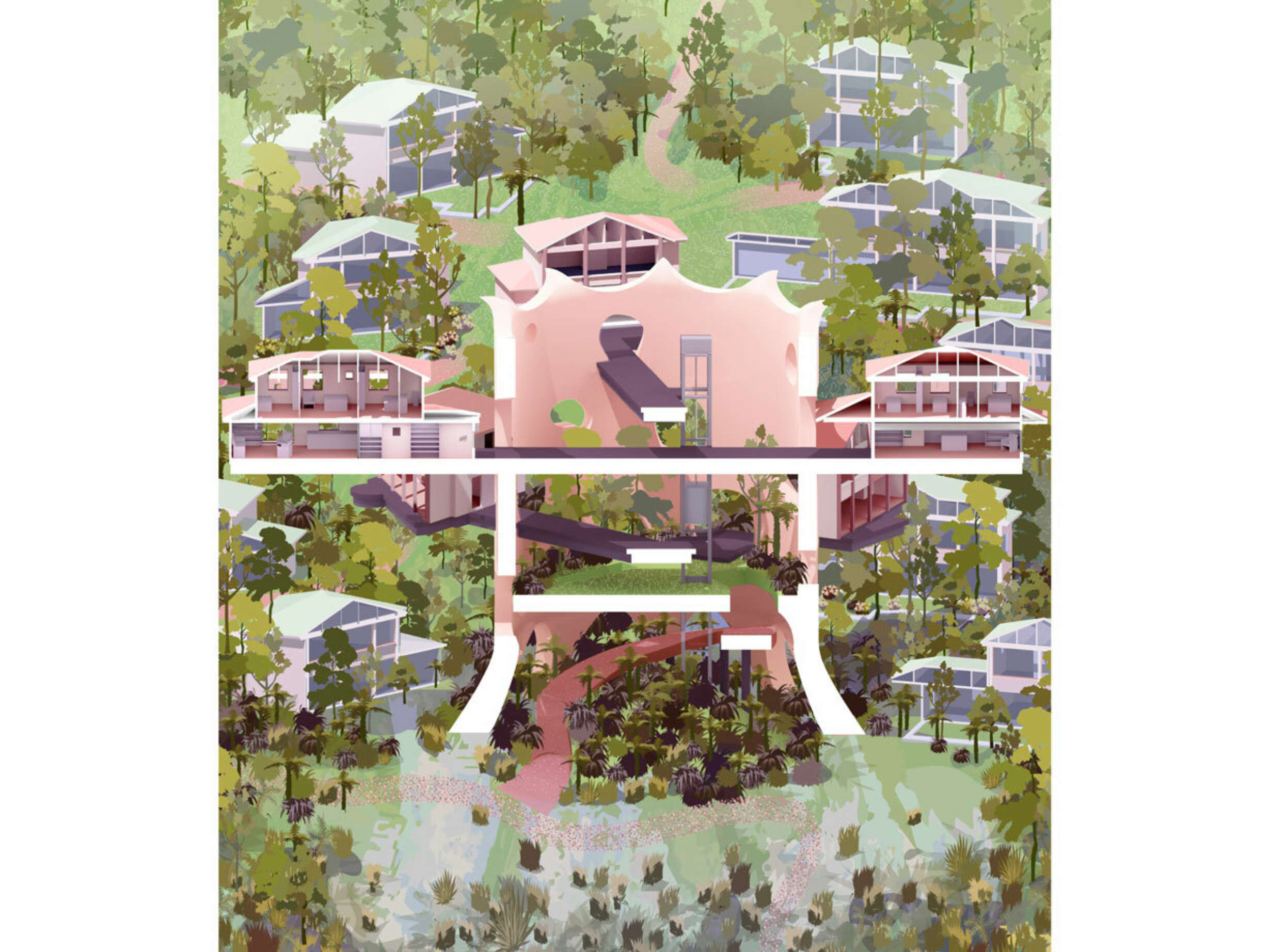 The Halved Houses