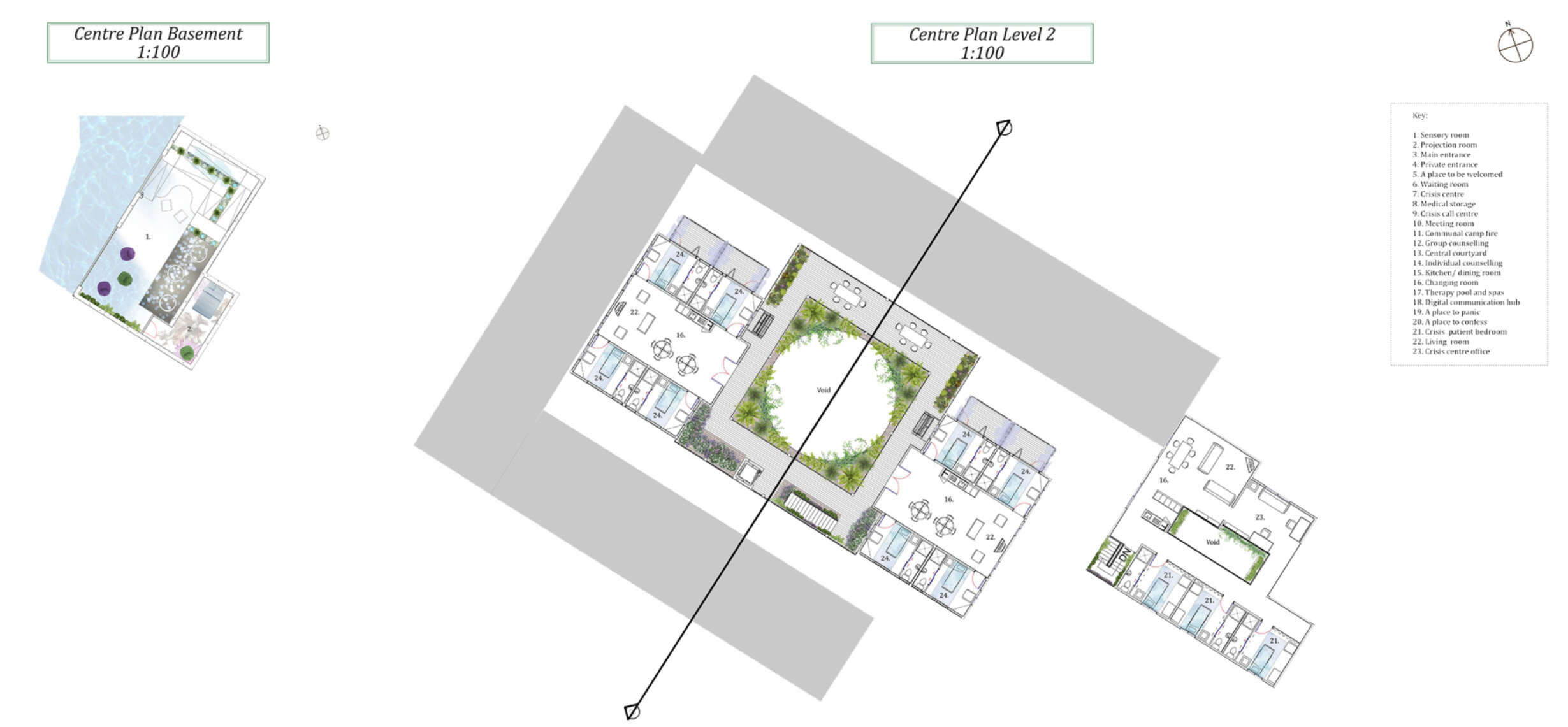 Floor Plan Level 2 2460 Px