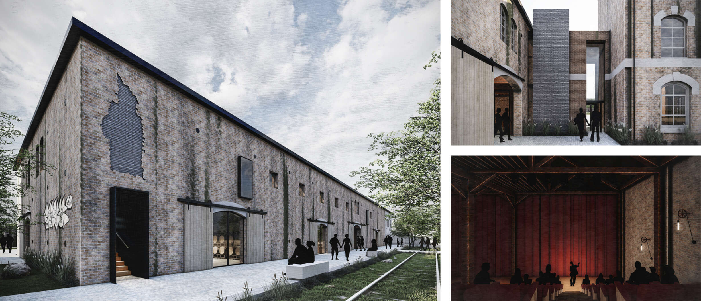 Flour And Grain Store And Link Building Revitalisation Proposals 2