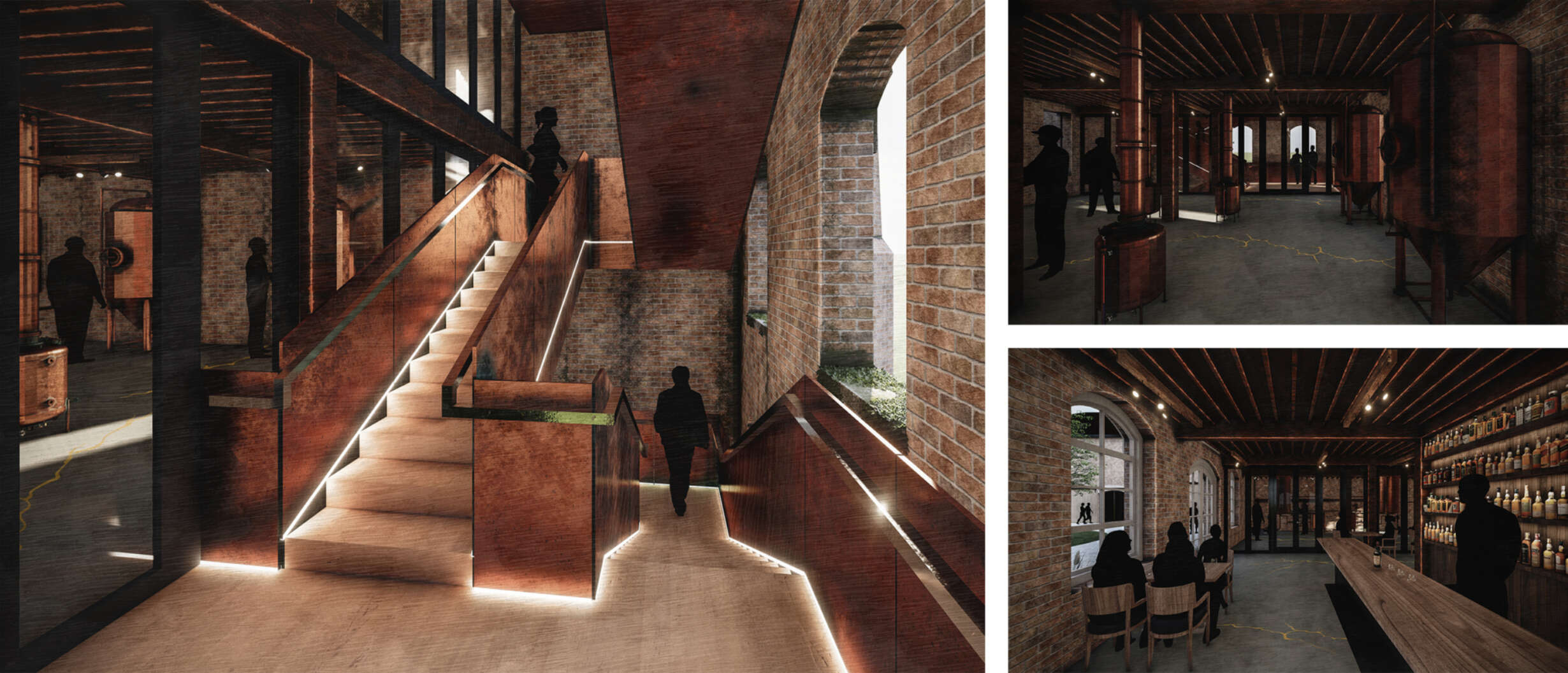 Woods Mill Distillery Renders