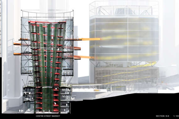 Section Center St 841X1400Mm