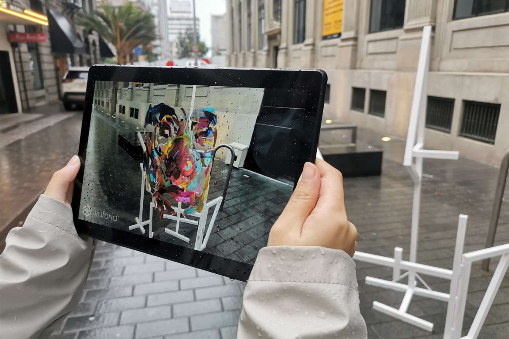 Yun Hao  Augmented Gallery In Public Sphere