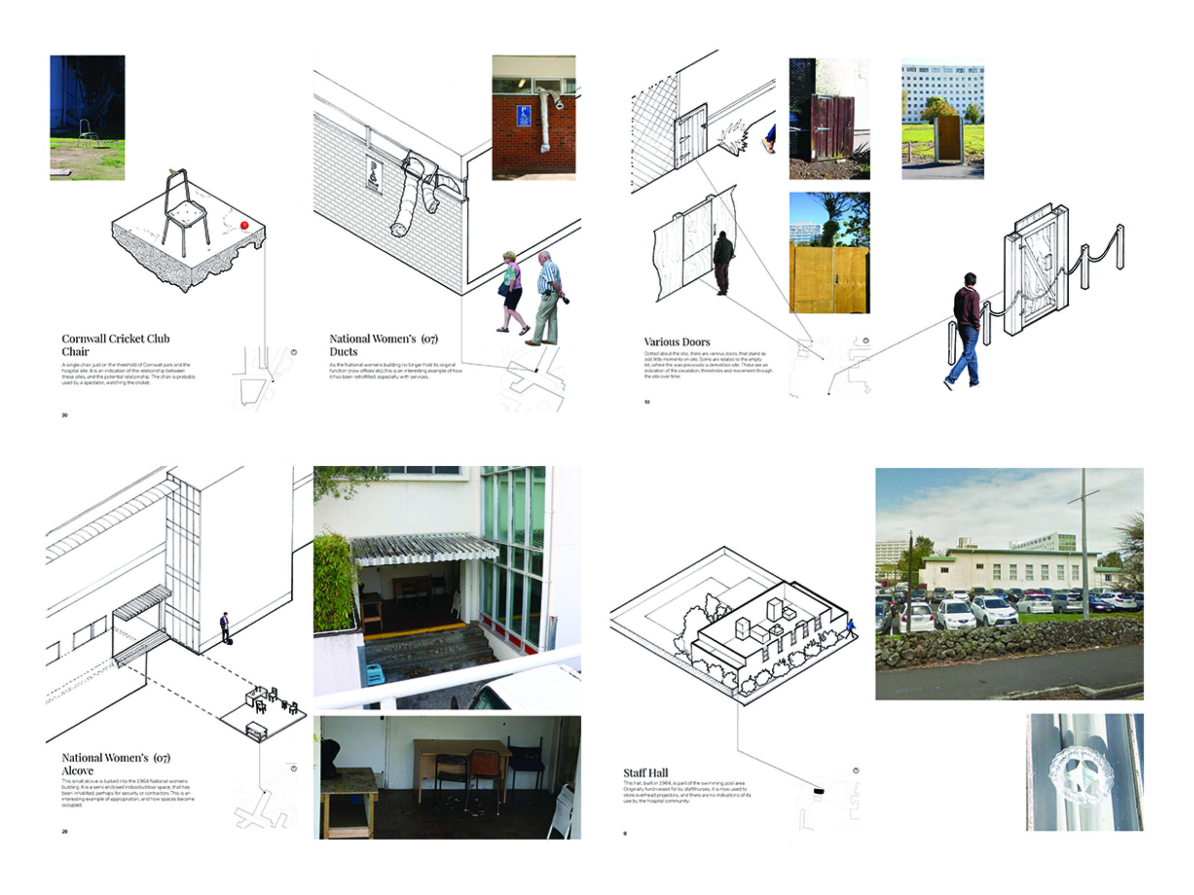 A collection of ad-hoc additions, the site was dotted with symbols of community and place-making practices