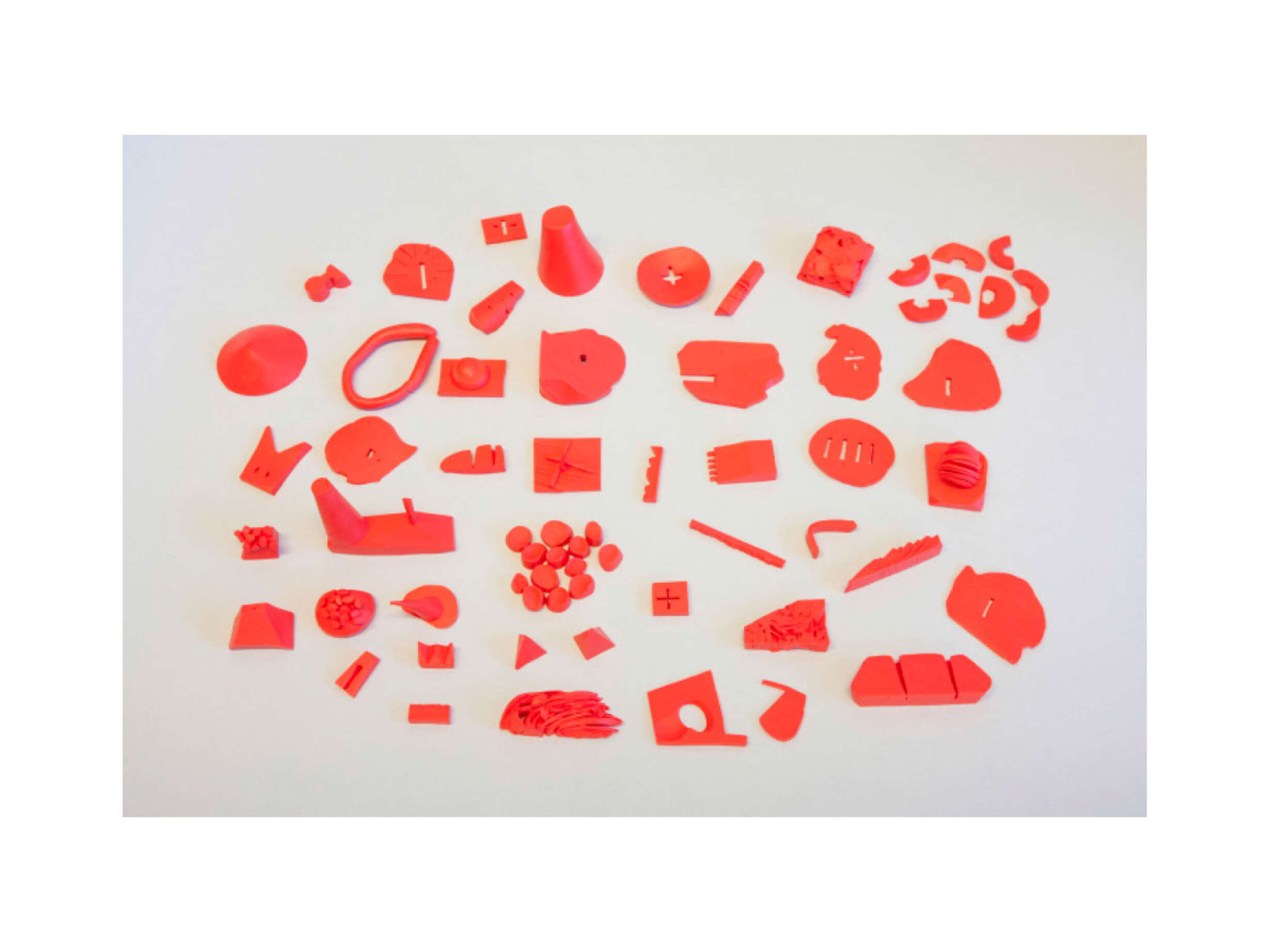 Plasticine model studies for the Armada of Amusement