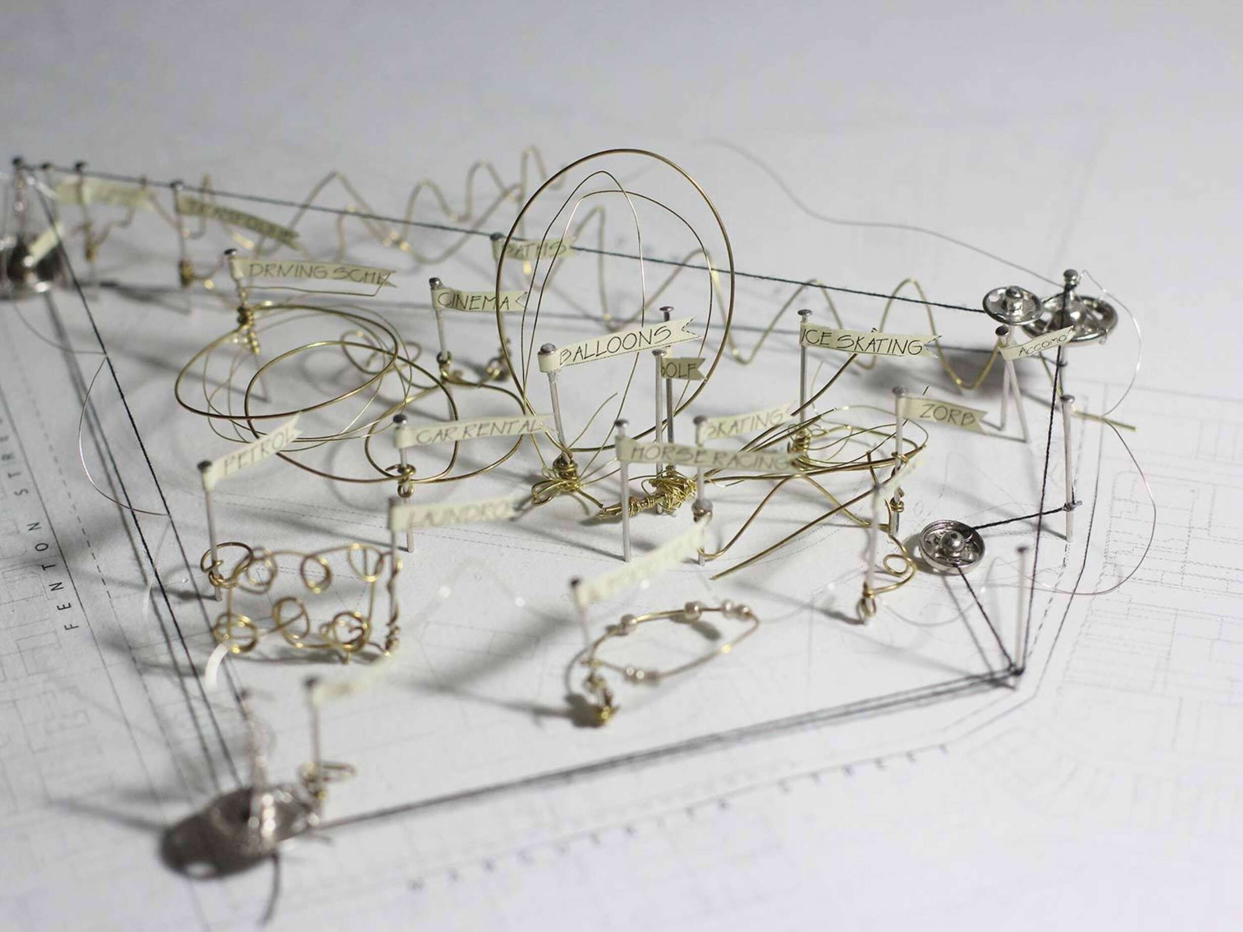 Wire model of programmes