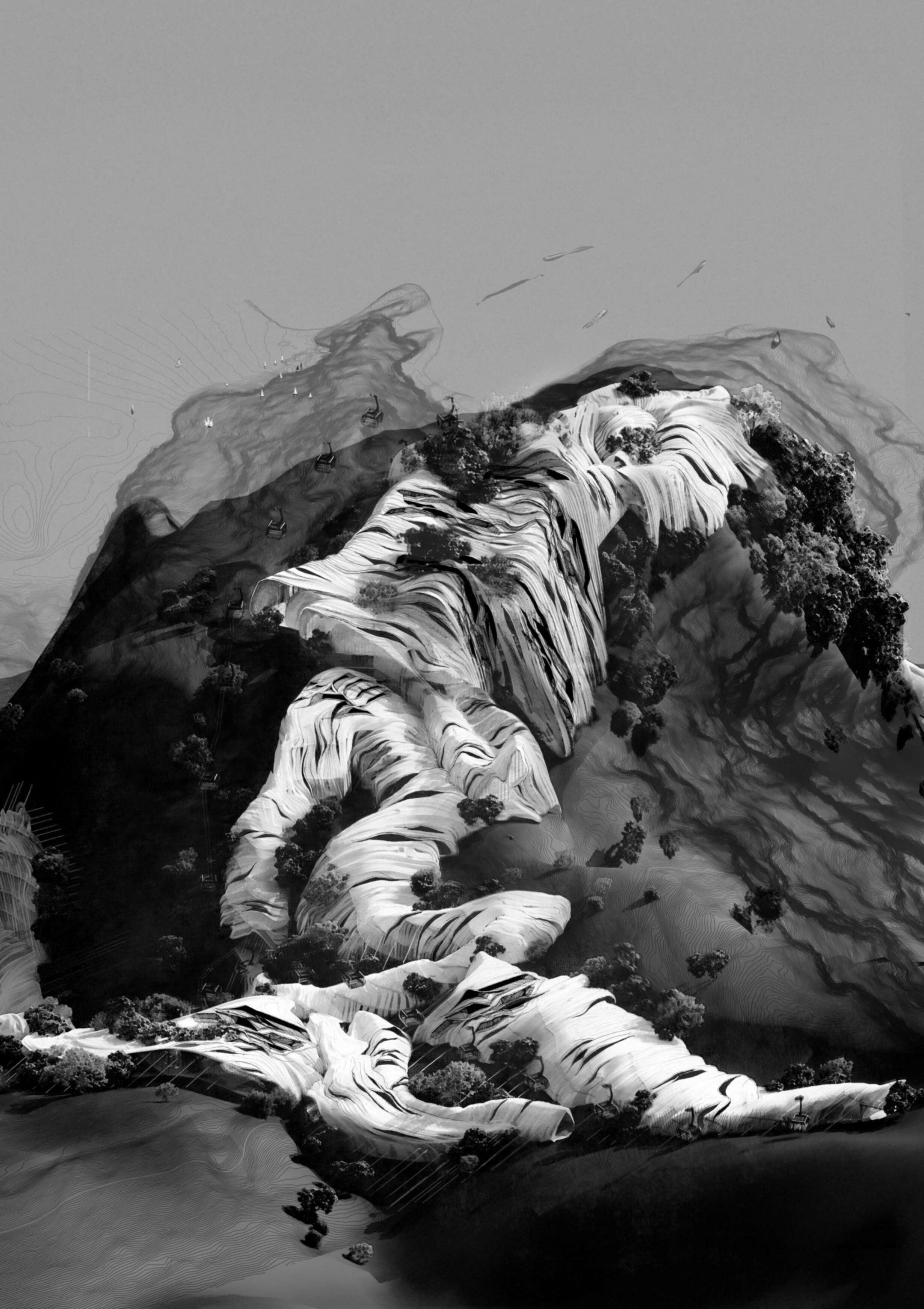 Merging with cliff