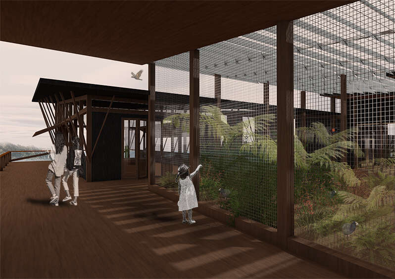Yankee Wharf Conservation Classroom Aviary Side By Side Small