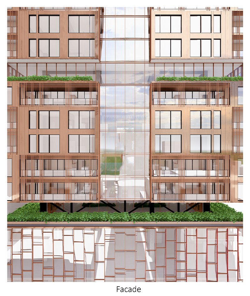 Facade detail